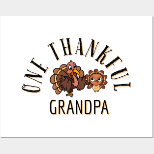 One thankful grandpa Posters and Art